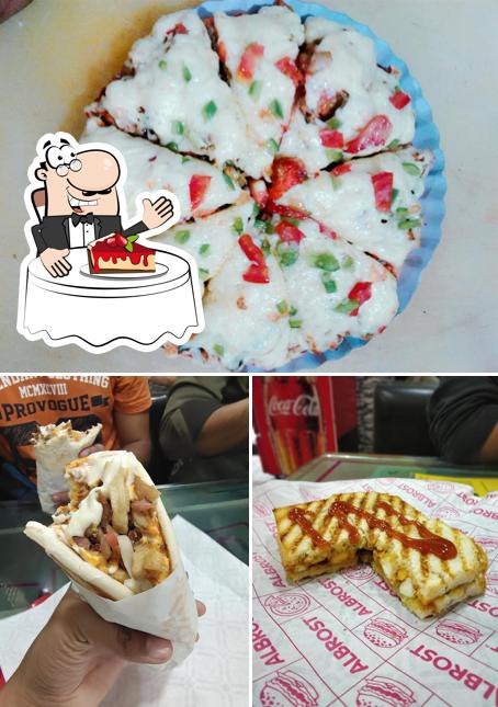 Albrost mahim west offers a variety of desserts