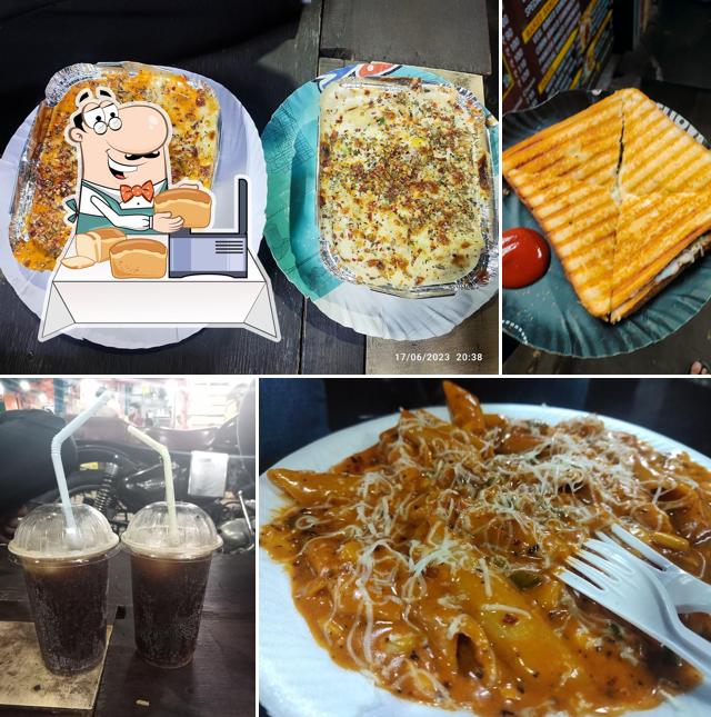 Garlic bread at Akash Square