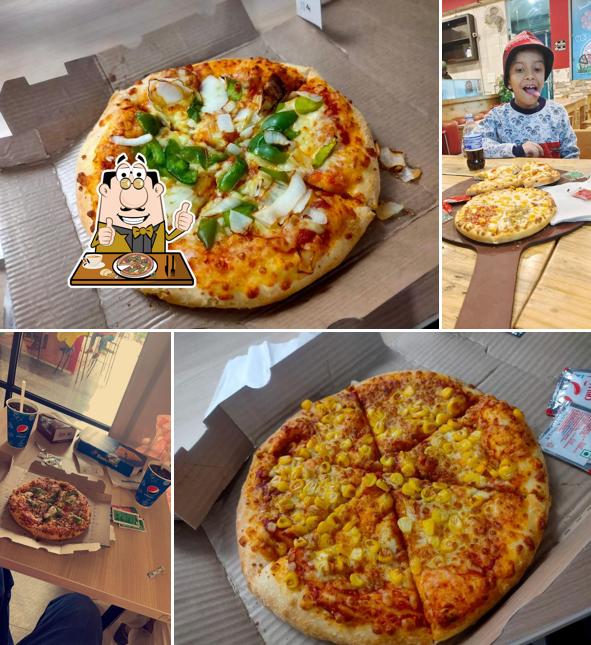 At Domino's Pizza Rajnagar Extension, Ghaziabad, you can taste pizza