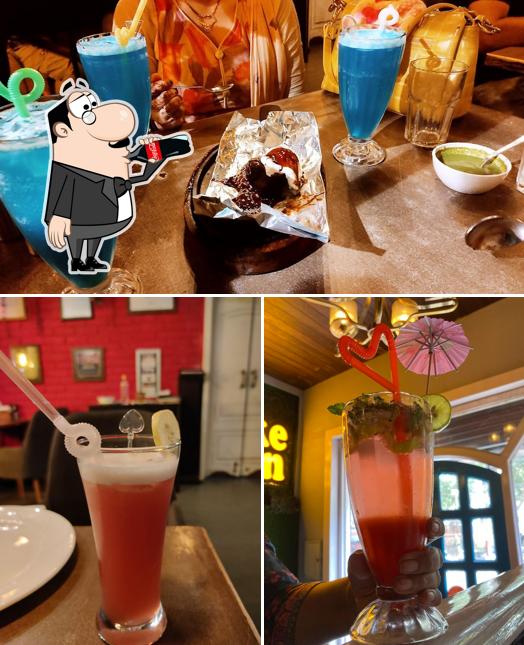 Try a drink from the menu