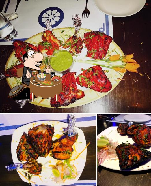 Tandoori chicken at Le Tandoor