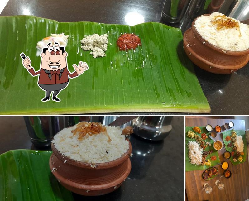 Food at New Pulari Restaurant