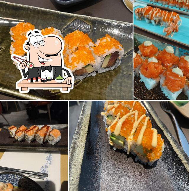 Ordina le varie opzioni di sushi