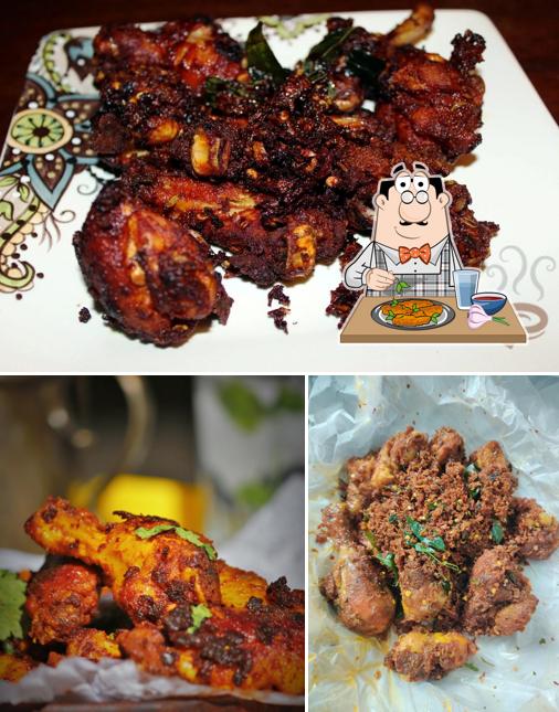 Chicken wings at Pravasi thattukada