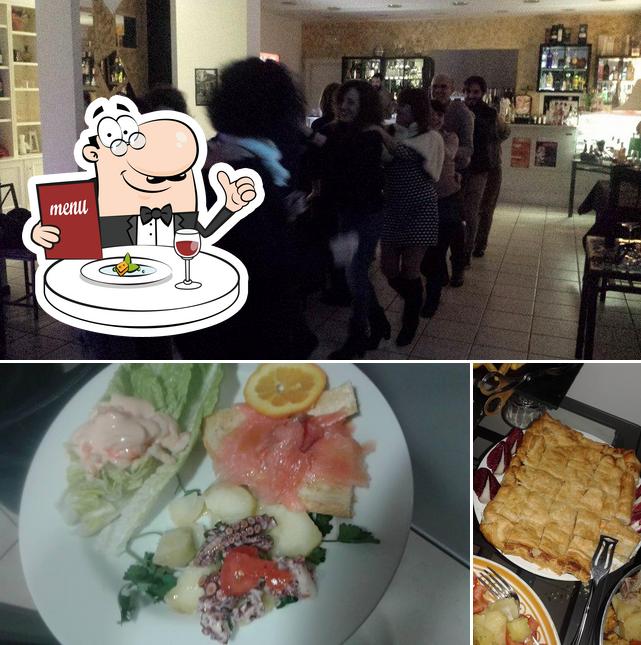 Questa è la immagine che presenta la cibo e interni di REVERSE LOUNGE BAR