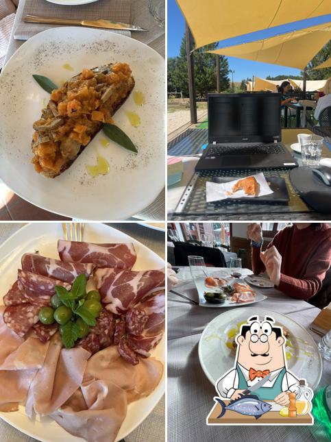 Salmone grigliato al Rifugio Livata - Trattoria di Montagna