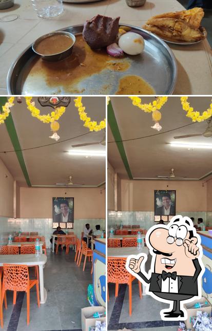 The photo of Sri Lakshmi Venkateshwara Hindu military hotel.’s interior and meat