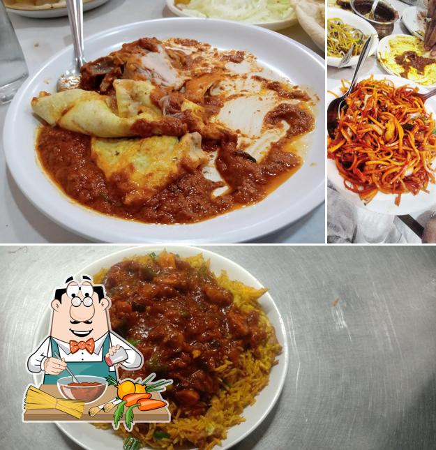 Spaghetti bolognese at Shapur Restaurant