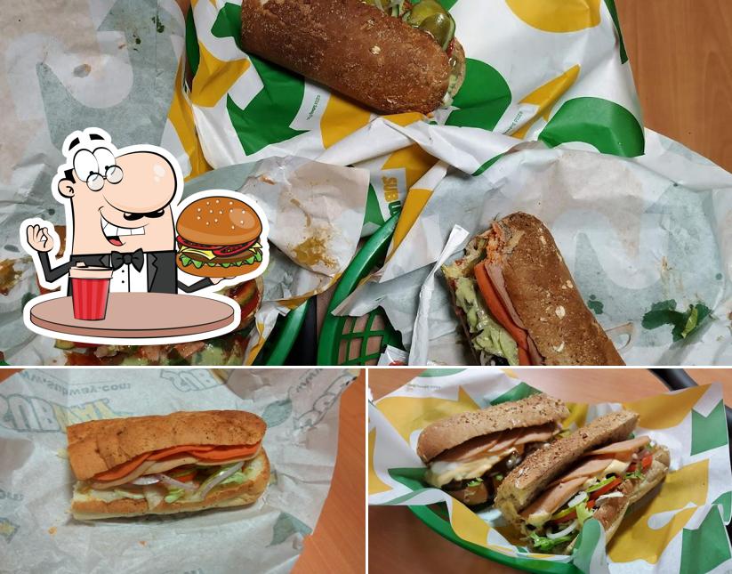 Treat yourself to a burger at Subway Park Street