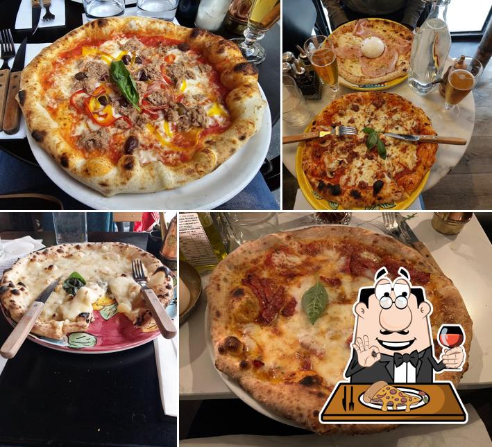 Choisissez des pizzas à Pizzeria Gemma