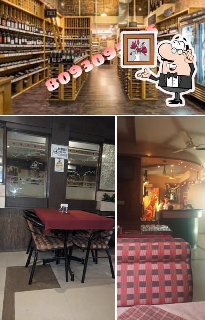 The interior of Akshaya Bar and Restaurant