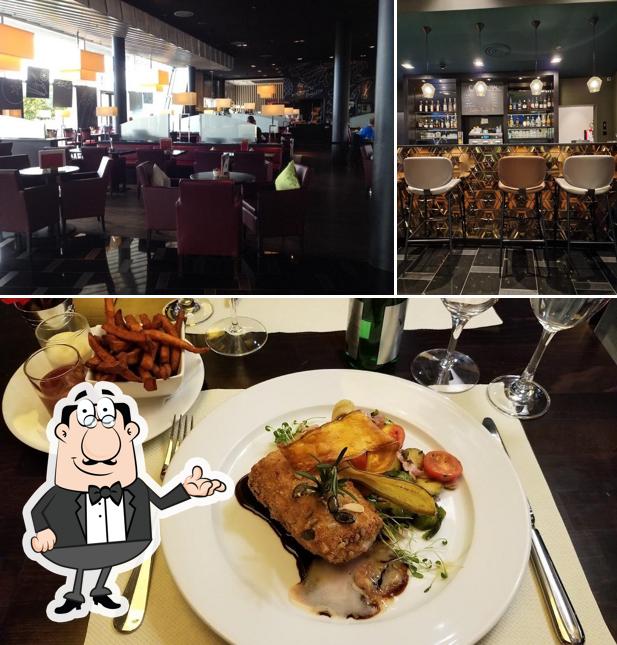 Questa è la immagine che raffigura la interni e cibo di Bits & Bites Bern