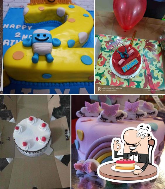 Look at the photo of Cakes 'N' More Eggless Cakes Customised cakes