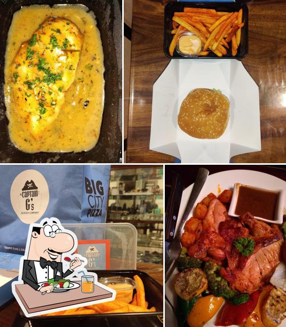 Meals at Captain Grub