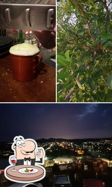 A foto da comida e exterior no Deck 117