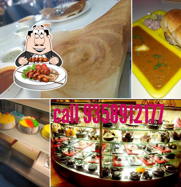 Meals at Flavours Veg. Restaurant & Bakery