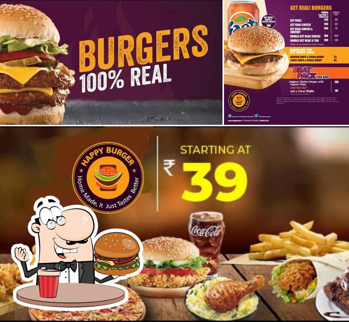 Happy Burger’s burgers will cater to satisfy different tastes