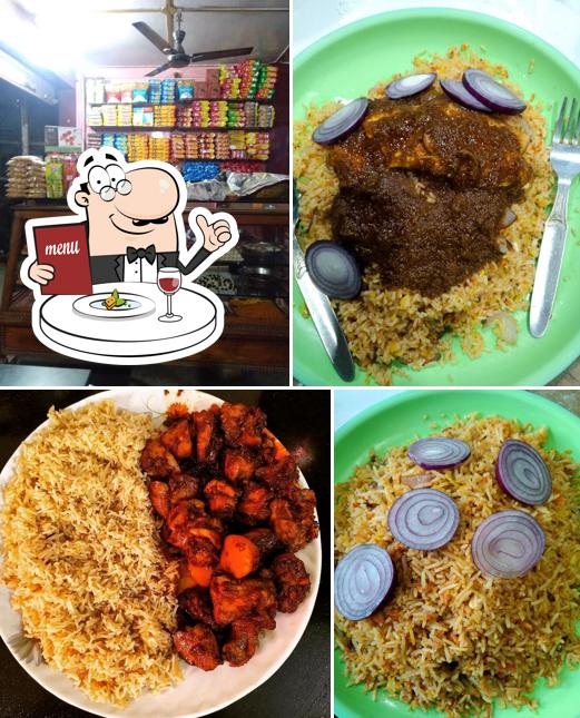 Food at Kashmiri Hotel and Restaurant