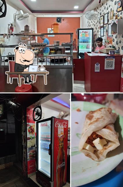 Kolkata Roll is distinguished by interior and food
