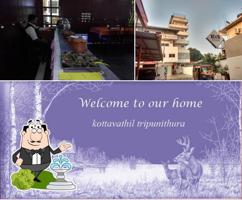 Take a look at the image displaying exterior and interior at Kottavathil Hotel & Bar