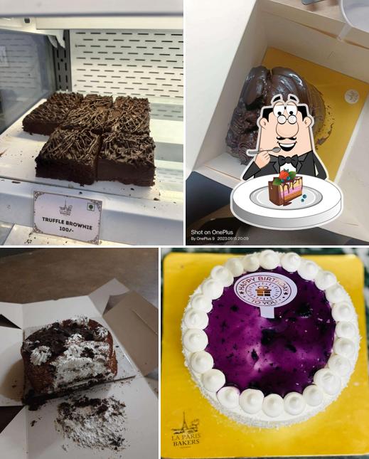 Chocolate cake at La Paris Bakers