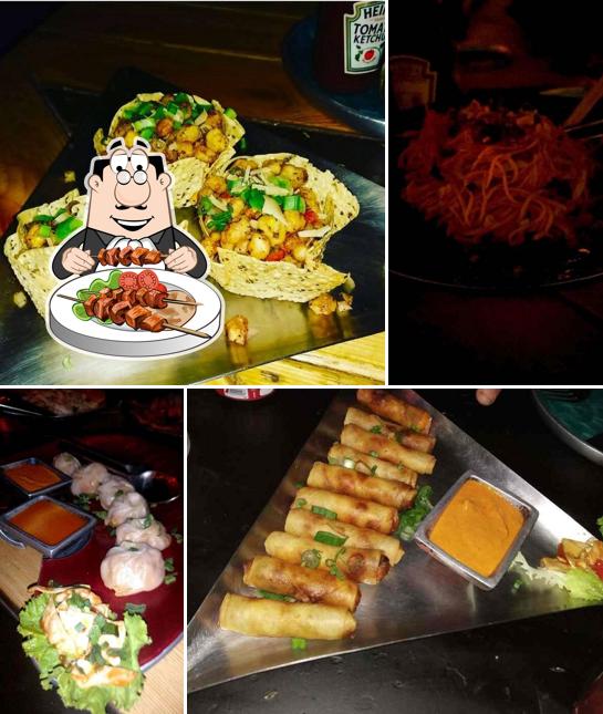 Food at Oh My God Cafe