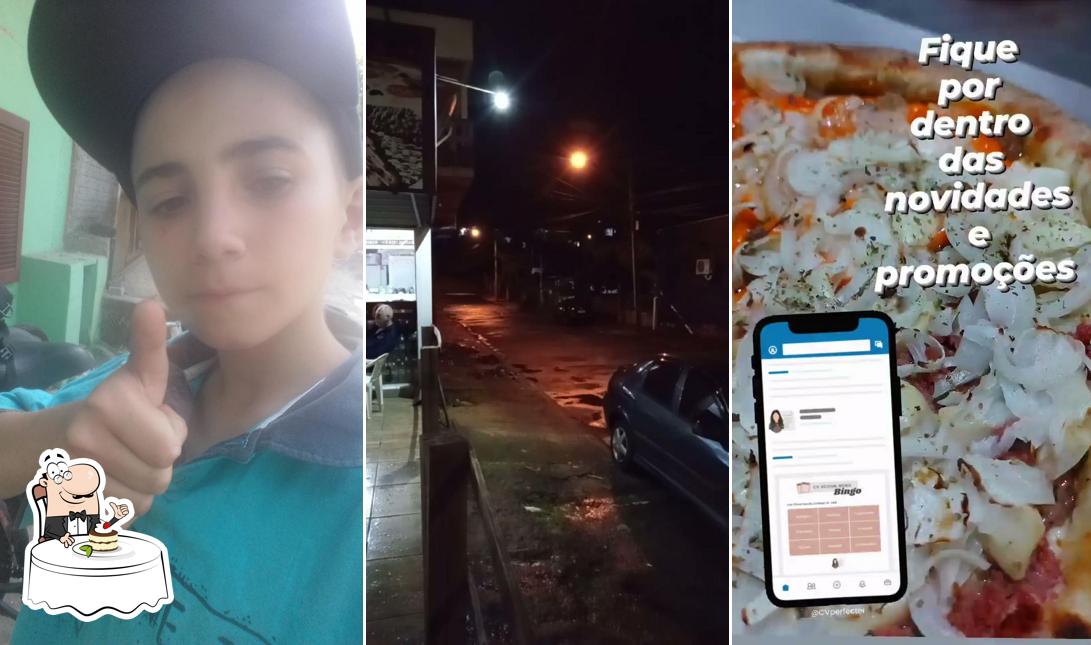 Peça uma das sobremesas