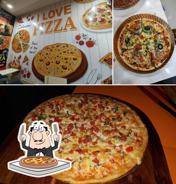 At Pizzario, you can try pizza