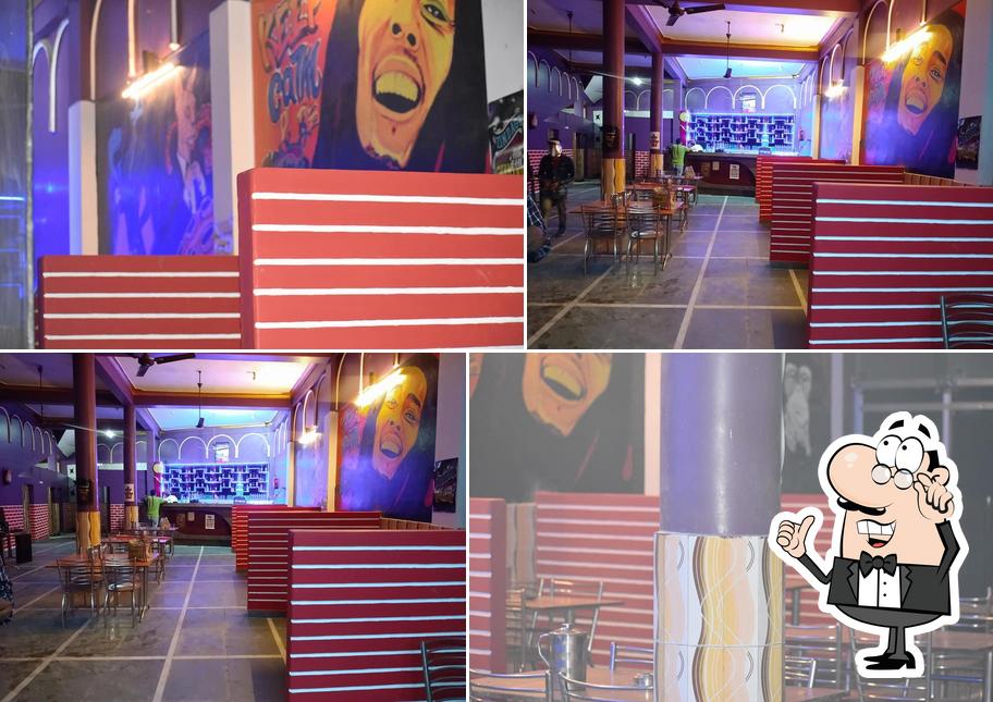 The interior of The Classic Bar & Restaurant मधुशाला