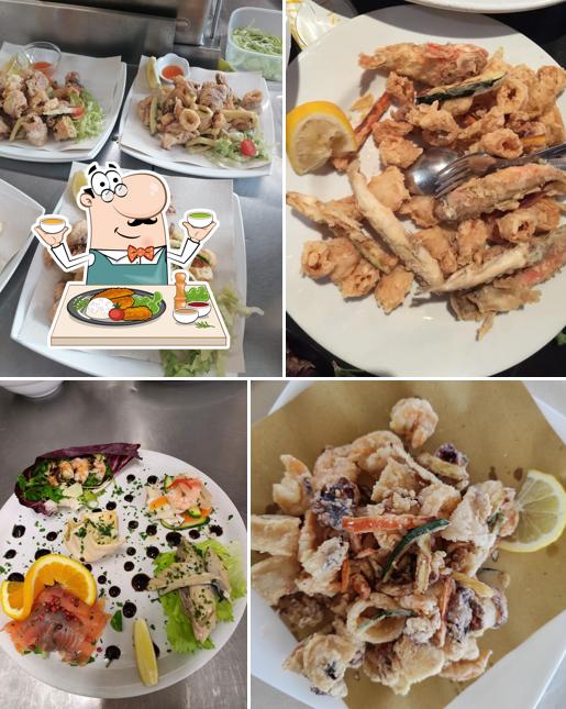 Calamari fritti al Bagno Corallo Ristorante Marina di Ravenna