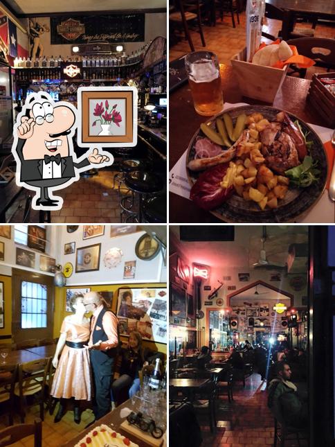 Siediti a un tavolo di Blues Bikers Motorcycle Pub