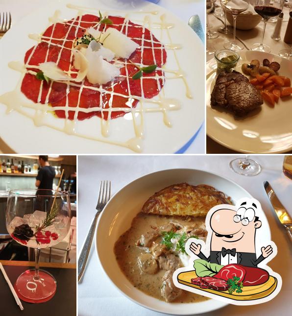 Carpaccio di manzo al City-Hotel Ochsen