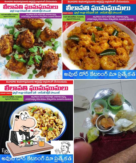 Food at Leelavathi Deluxe Mess
