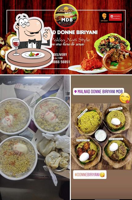 Food at Malnad Donne Biryani MDB