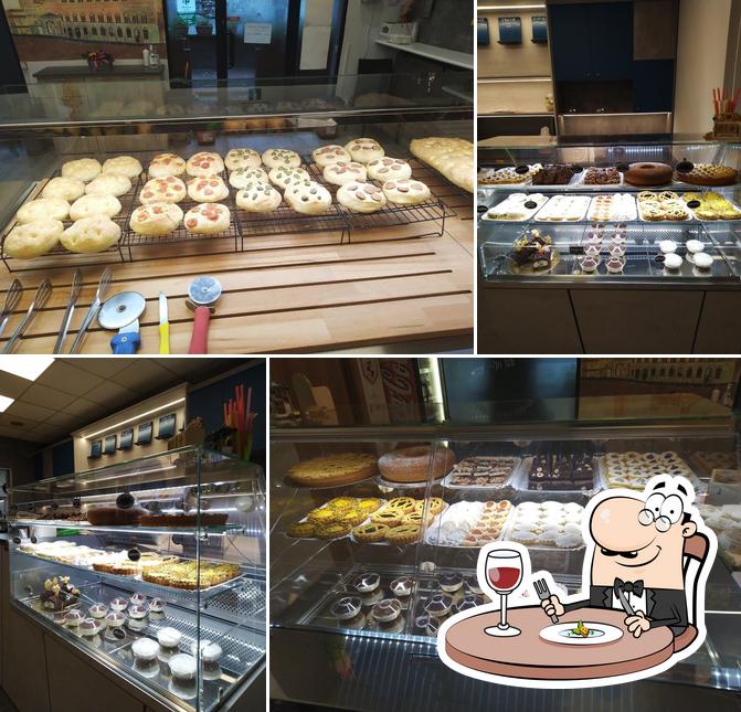 Platti al Panificio Pizzeria San Prospero - Antico Forno Vitali