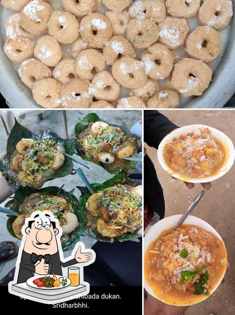 Food at Sridharbhai special dahibara alludum
