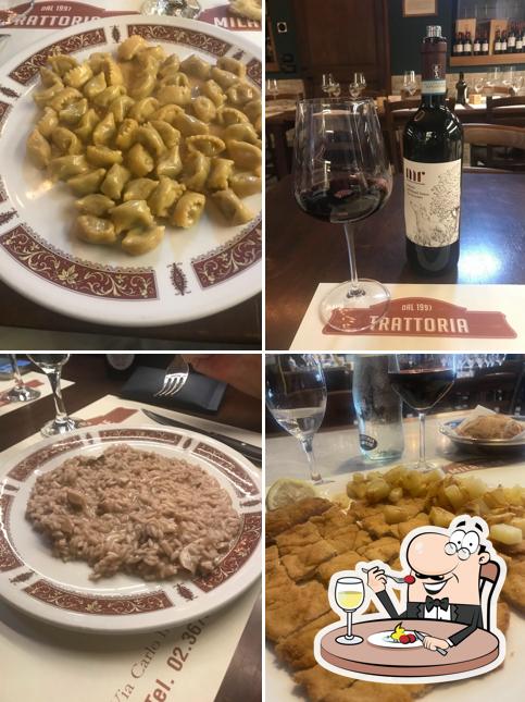 Platti al Trattoria Milanese dal 1997 Famiglia Mita