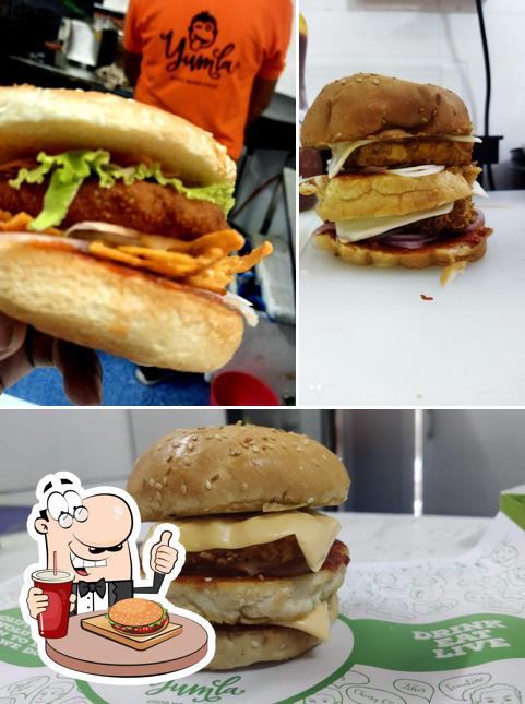 Try out a burger at Yumla Jodhpur