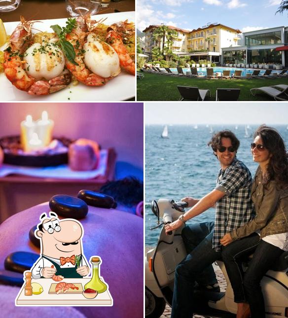 Prenditi la cucina di mare a Villa Nicolli Romantic Resort