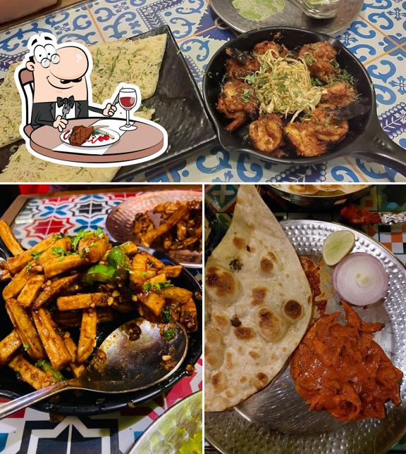 Get meat dishes at Angrezi Dhaba