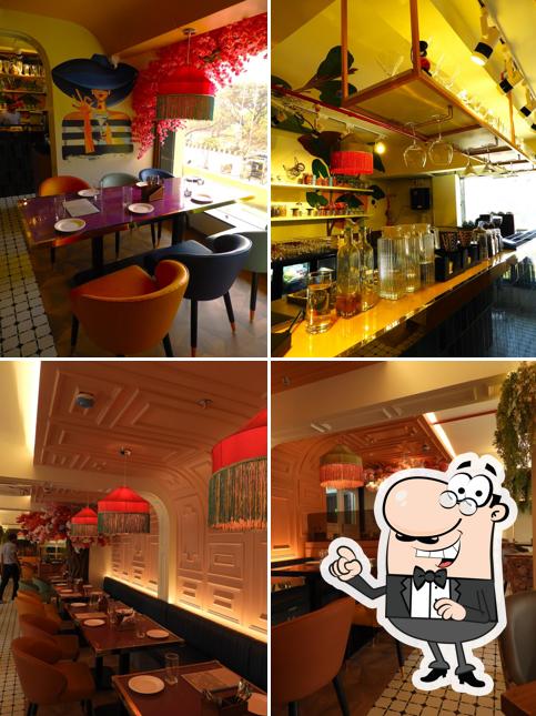 The interior of Grand century restaurant and cafe