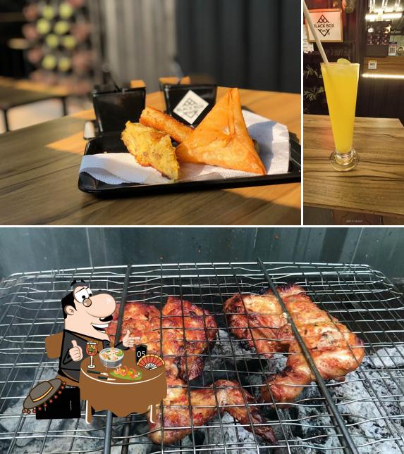 black box is distinguished by food and beverage