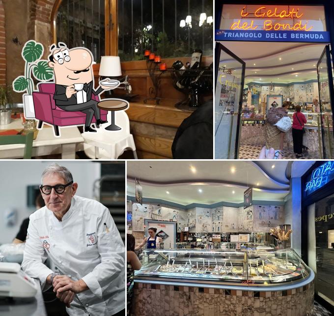 Siediti a un tavolo di I Gelati del Bondi