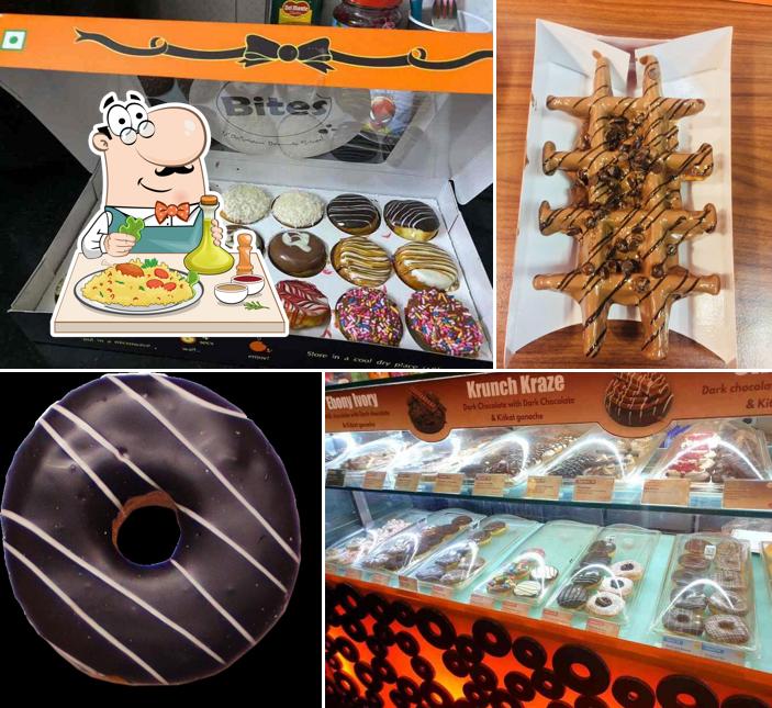 Food at Mad Over Donuts