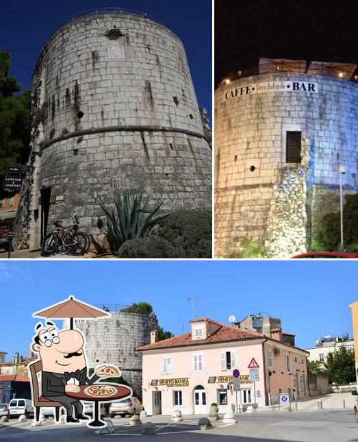 L'area esterna è una caratteristica importante di Torre Rotonda Caffé Bar & Cocktails