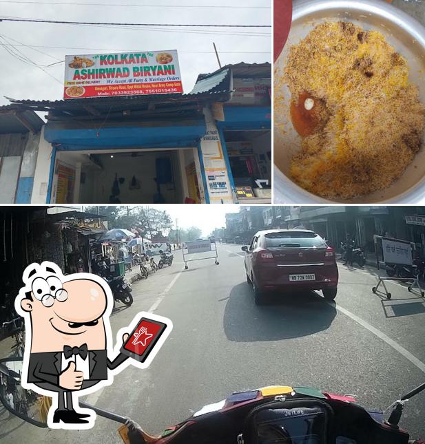 Here's a pic of Kolkata ashirwad biryani