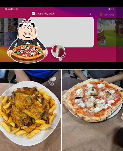 A Pizzeria Tutta N'Ata Storia, puoi provare una bella pizza