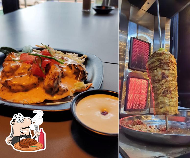Pick meat dishes at Restaurant