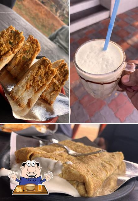 Food at SaSi Cafe