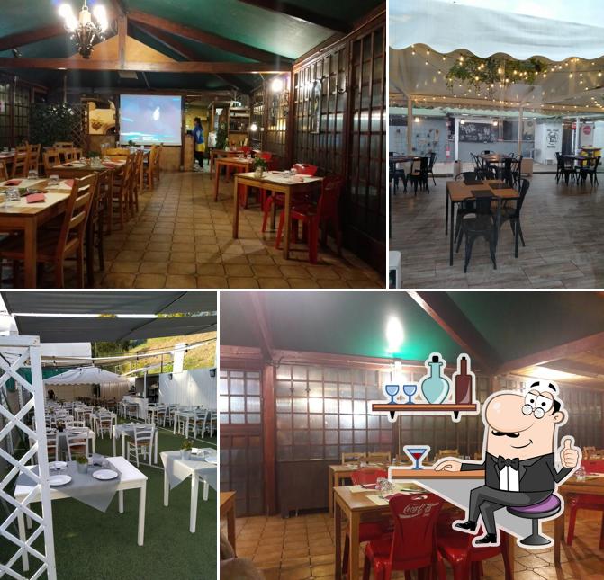 Gli interni di FoodBall Stella Azzurra Grill House